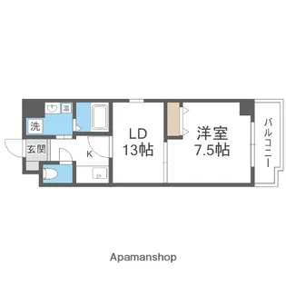 兵庫県尼崎市塚口町3丁目【マンション】の間取り
