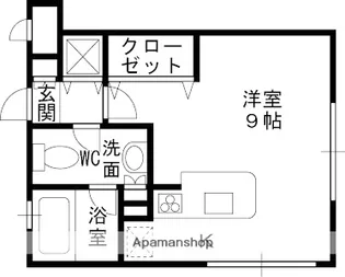 BRISTOL【1階】の間取り
