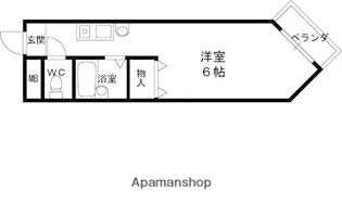 コートサラⅡ【4階】の間取り