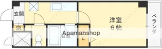 フレースヴィル【4階】の間取り