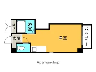 クワドリフォリオ【3階】の間取り
