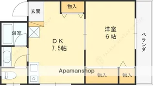 伸光マンション【202号室】の間取り