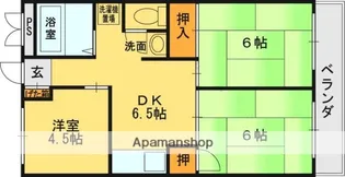 モリタコーポラス【307号室】の間取り