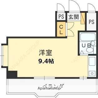 兵庫県西宮市田代町【マンション】の間取り