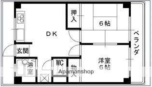 兵庫県尼崎市塚口町4丁目【マンション】の間取り