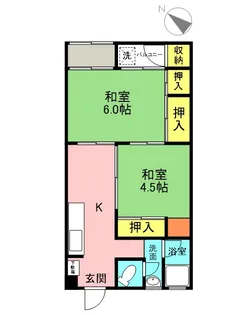 光南荘マンション【3階】の間取り