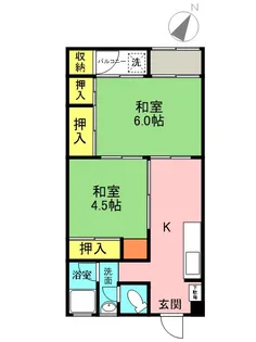 光南荘マンション【3階】の間取り