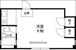 第二モギハイツ【2階】の間取り