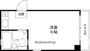 サンコーポユウⅢ【4階】の間取り