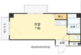 ビクトワール・シェル【2階】の間取り