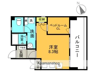 ピッコロフィオーレ【3階】の間取り