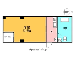 OAZO芦屋上宮川町【5階】の間取り