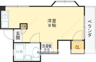 サンコート【202号室】の間取り