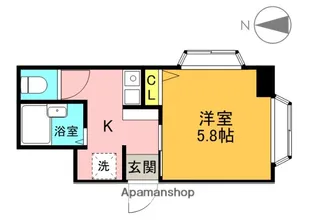 エクスラン【2階】の間取り