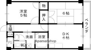 カーサ・MS【1階】の間取り
