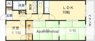 3LDKの間取り画像