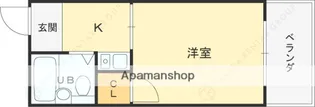 藤井マンション岩田【204号室】の間取り