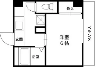 リッツメイト【210号室】の間取り