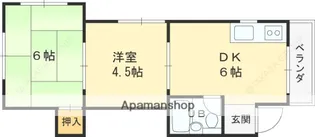 カーサ夙川【2階】の間取り