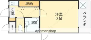 スペーシャス多田【2階】の間取り