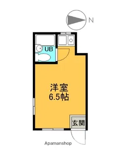 サンロイヤル浜脇【101号室】の間取り