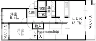 プレオ武庫川【3階】の間取り