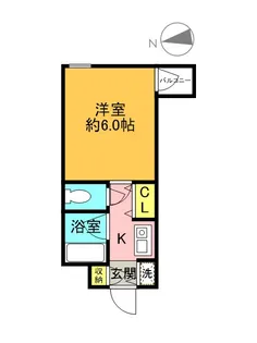曙マンション【103号室】の間取り