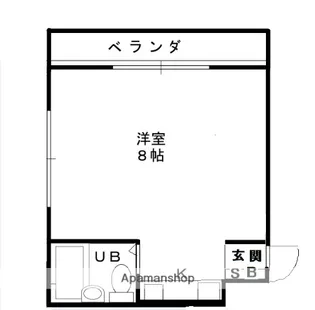 メゾンK2【3階】の間取り