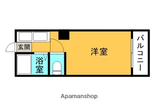 AZUREKUZUHA【302号室】の間取り