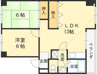 シャンボール鶴見【3階】の間取り