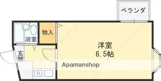 ハイツ笹【103号室】の間取り