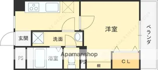 兵庫県西宮市二見町【マンション】の間取り