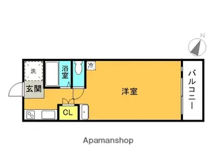 パンプランテ甲子園【2階】の間取り