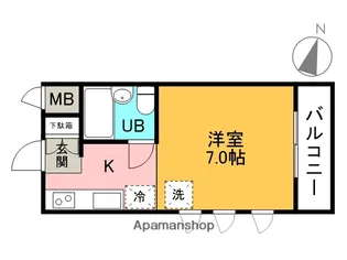 パンプランテ甲子園【200号室】の間取り