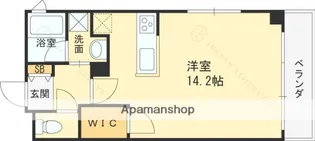 イルシオンド芦屋【2階】の間取り