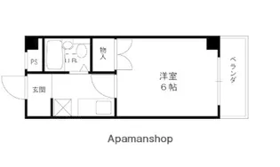 ハイツエリーゼ【3階】の間取り