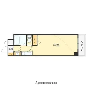 タケダビル95【706号室】の間取り