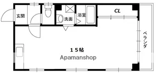マ・シャンブル【4階】の間取り