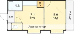 トトロハイツ【2階】の間取り