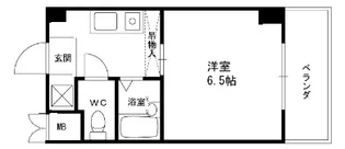 グランツ夙川【2階】の間取り