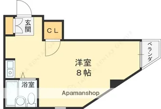 シップス甲斐田【3階】の間取り