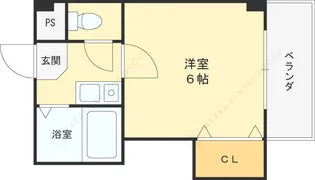 エイチ・ツーオー小阪【3階】の間取り