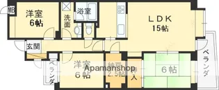 3SLDKの間取り画像