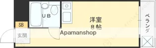 れじでんしあ門戸【4階】の間取り