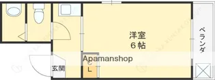 ホワイトコート北口【2階】の間取り