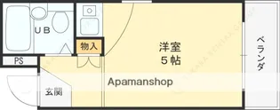 ホワイトコート北口【3階】の間取り