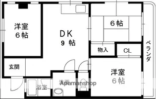 第8豊マンション【4階】の間取り