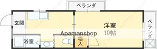 兵庫県尼崎市南塚口町1丁目【マンション】の間取り