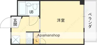 後藤ビル【203号室】の間取り
