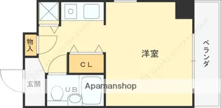 瑠璃甲東園【401号室】の間取り